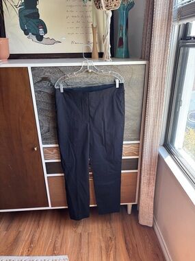 SPANX Straight-Leg Black Pants